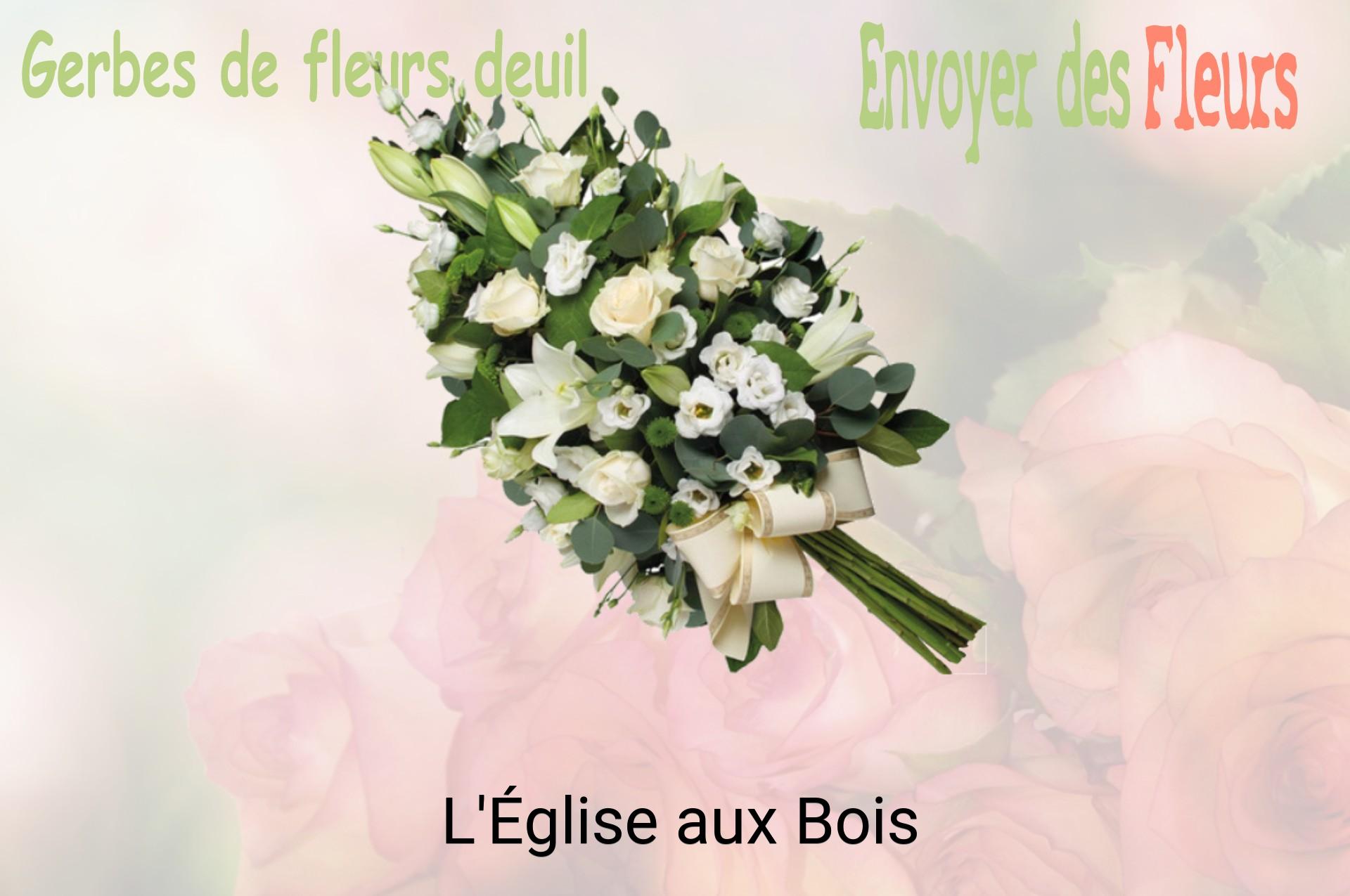 Gerbe de fleurs de deuil livrée à L'Église-aux-Bois